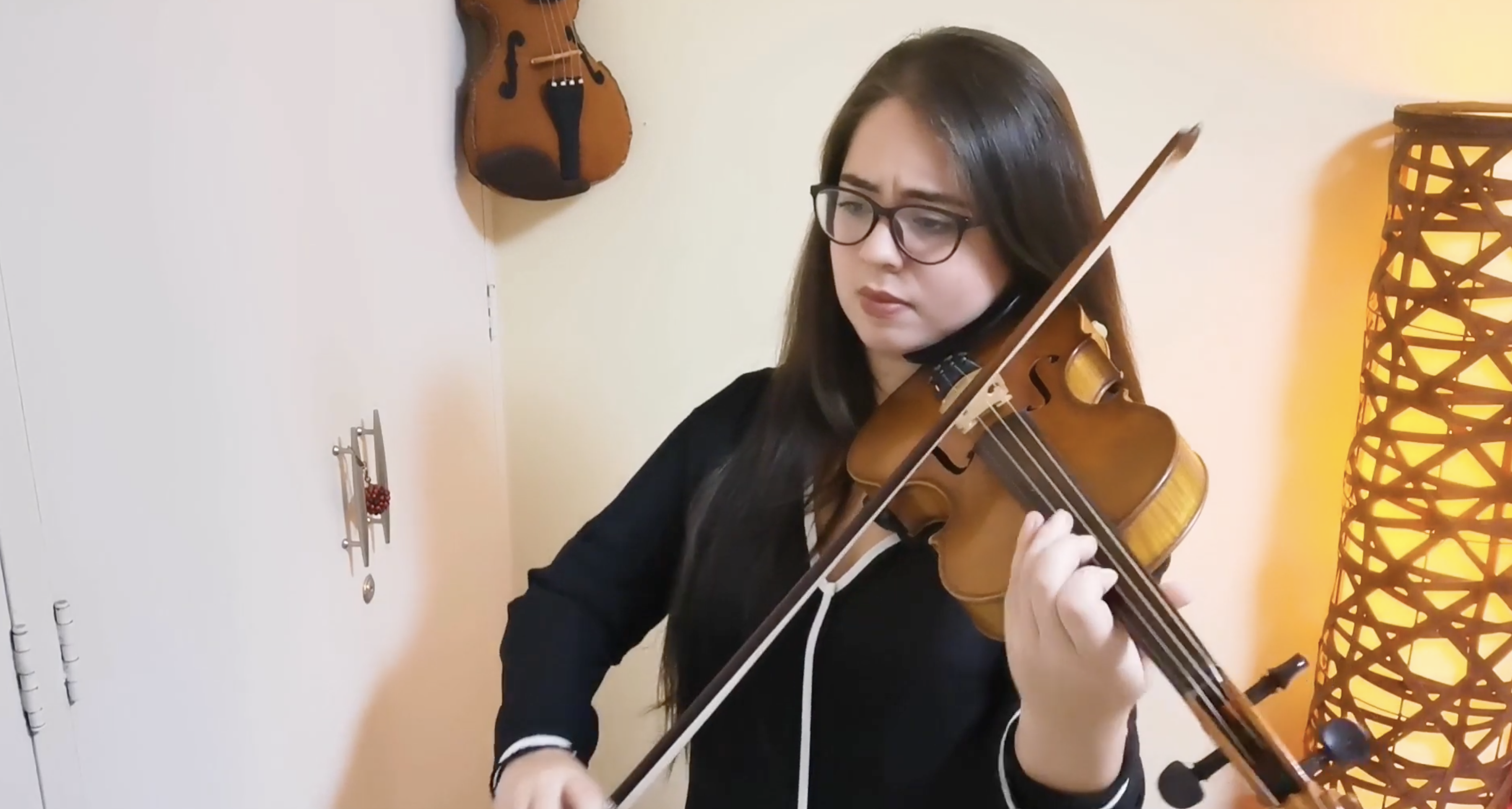 El violín y la viola
