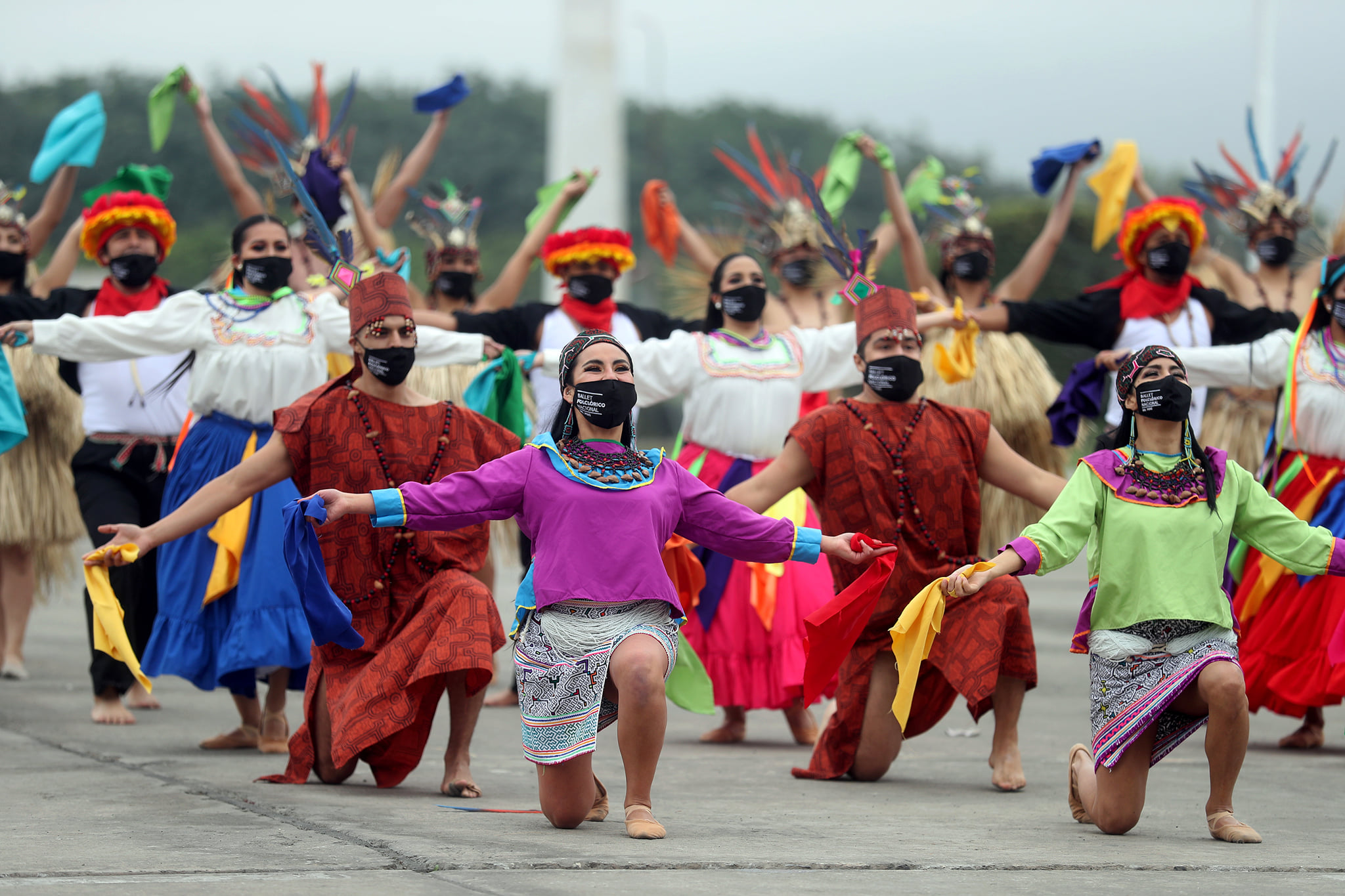 Danza y música peruana en la Parada Cívico Militar 2021