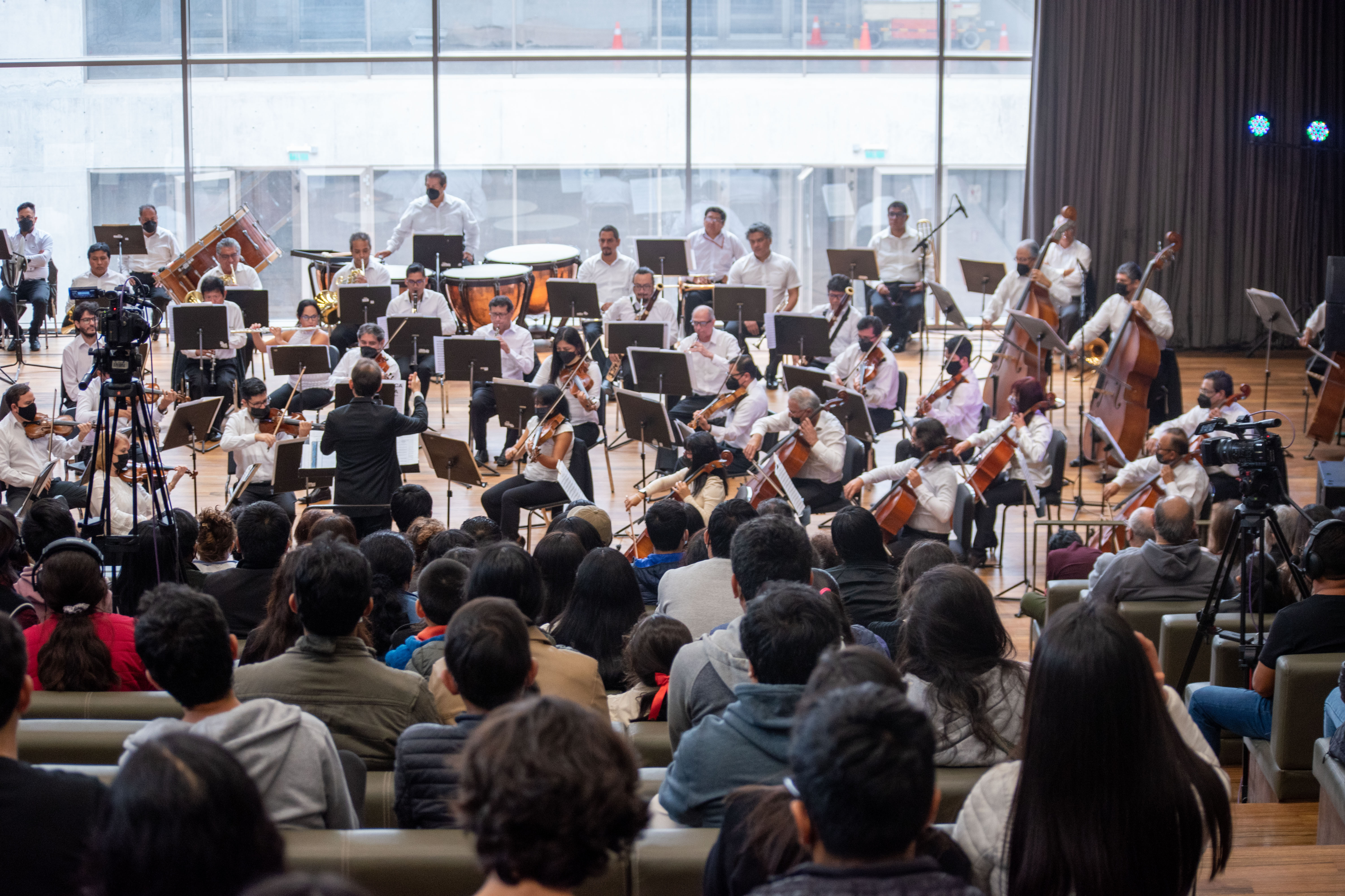 Orquesta Sinfónica Nacional encandiló al público con sus mejores repertorios en el MUNA
