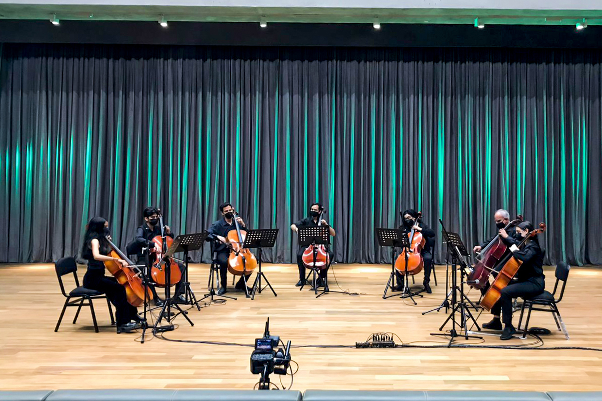 Orquesta Sinfónica Nacional Juvenil Bicentenario deslumbró al público en el MUNA 