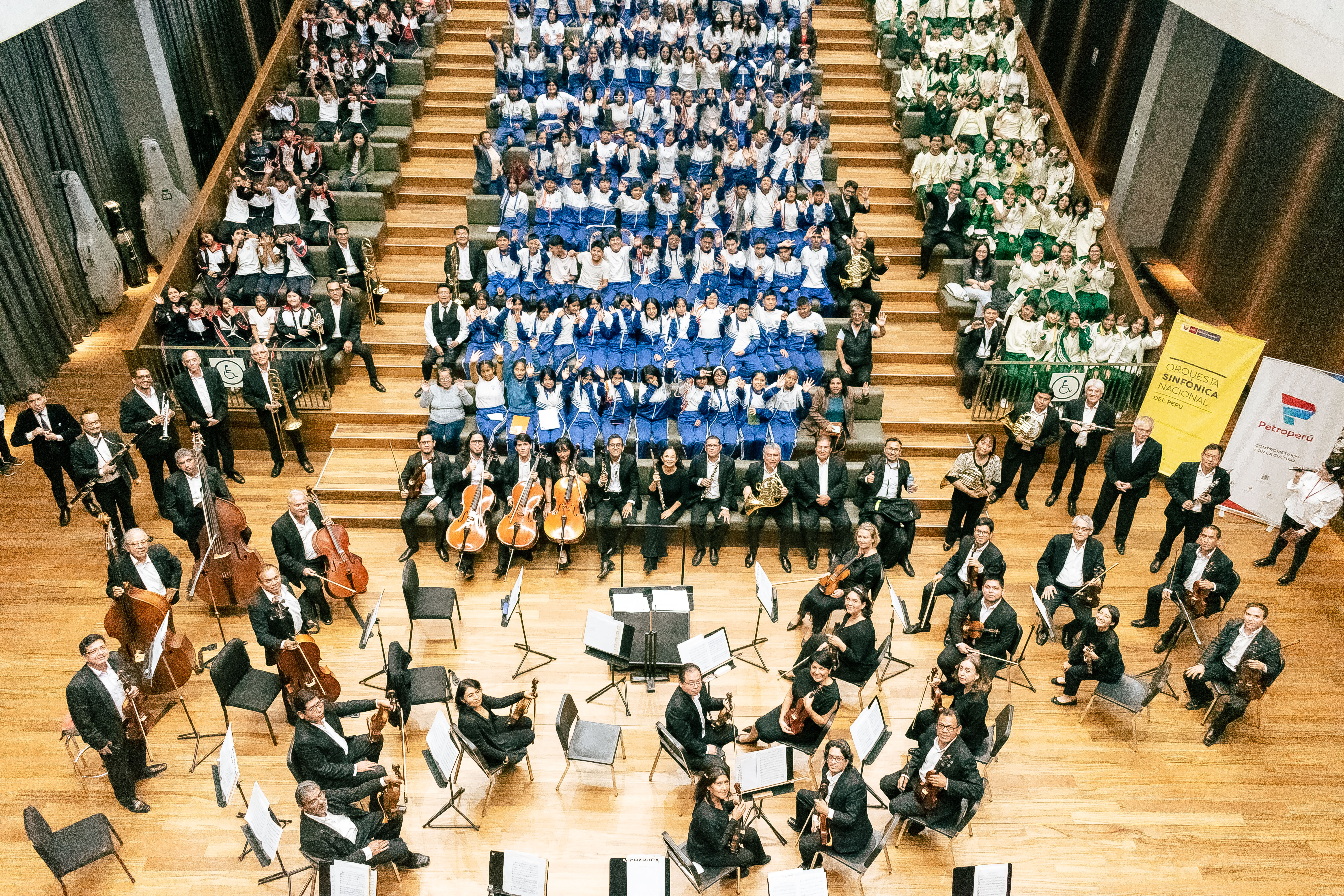 La Orquesta Sinfónica Nacional del Perú presentó su segundo Concierto Didáctico en el MUNA