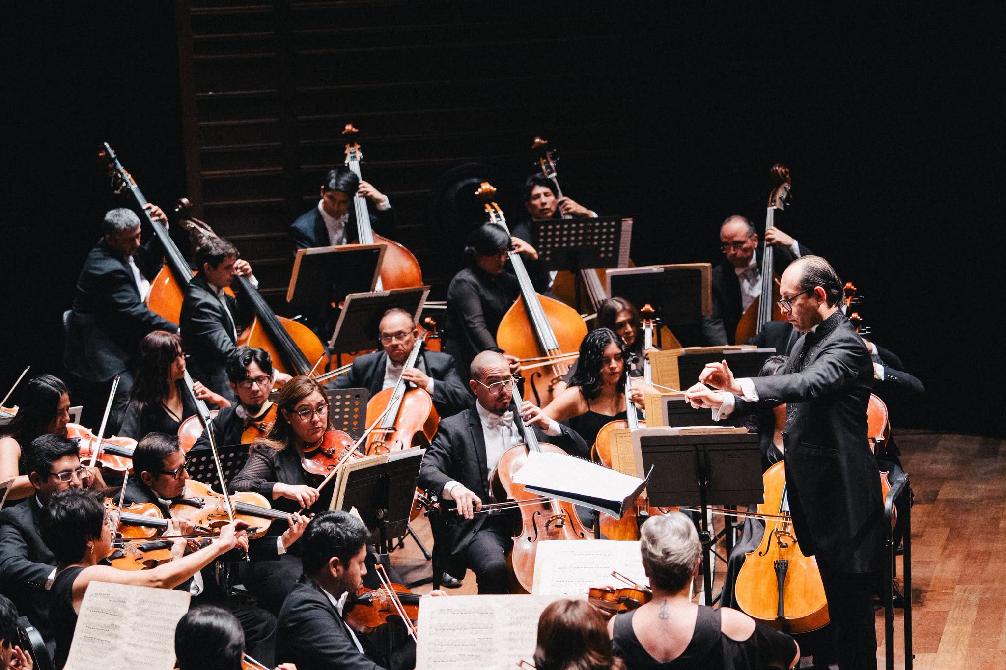 Orquesta sinfónica nacional Perú.